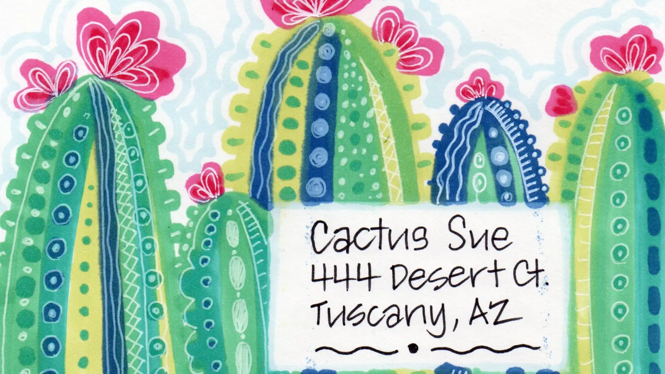 Cactus Patch Mail Art